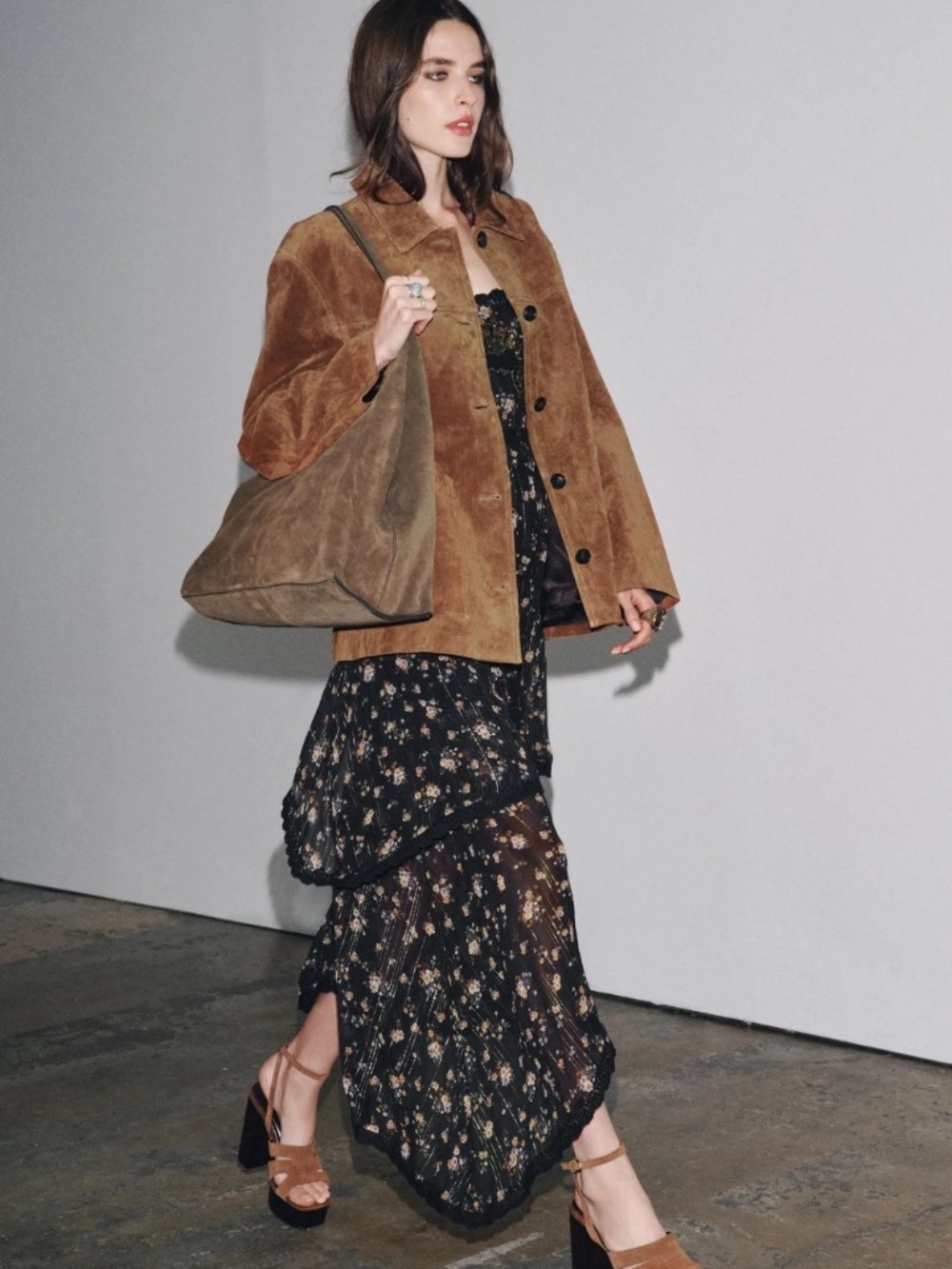 Zara boho Maxi dress